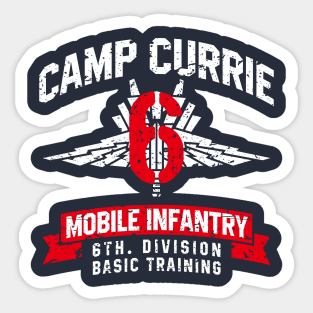 Camp Currie Basic Training Sticker